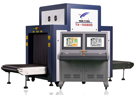 行李檢查X光機，為交通安全保駕護航。